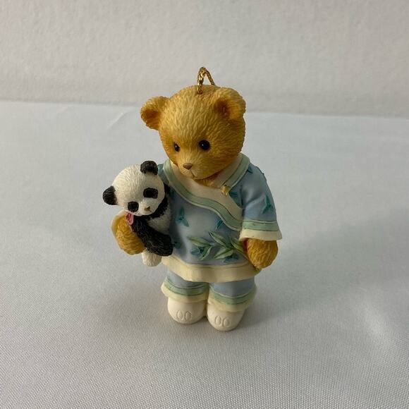 Cherished Teddies Chinese Boy Hanging Ornament 450960 Enesco 1998 Vintage - Picture 1 of 8